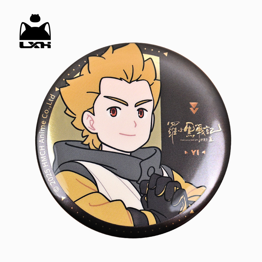 Pre-Order The Legend of Hei 2 - Character Badge - Official Merch