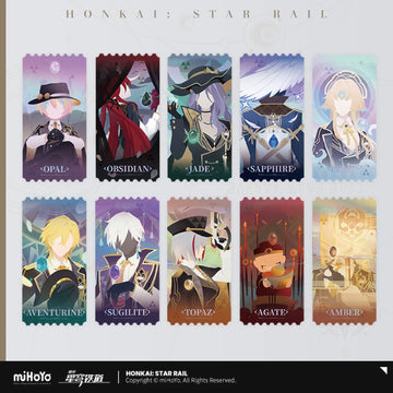 Pre-Order Honkai: Star Rail - Stoneheart's Oath Ring Series Laser Ticket Set