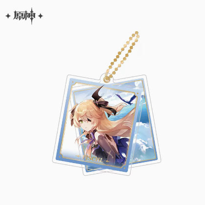 Genshin Impact Theme Double Piece Acrylic Keychain