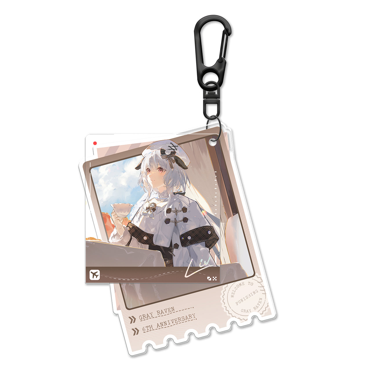 Pre-Order Punishing: Gray Raven - 6th Anniversary Echoes of Elsewhere Acrylic Charm
