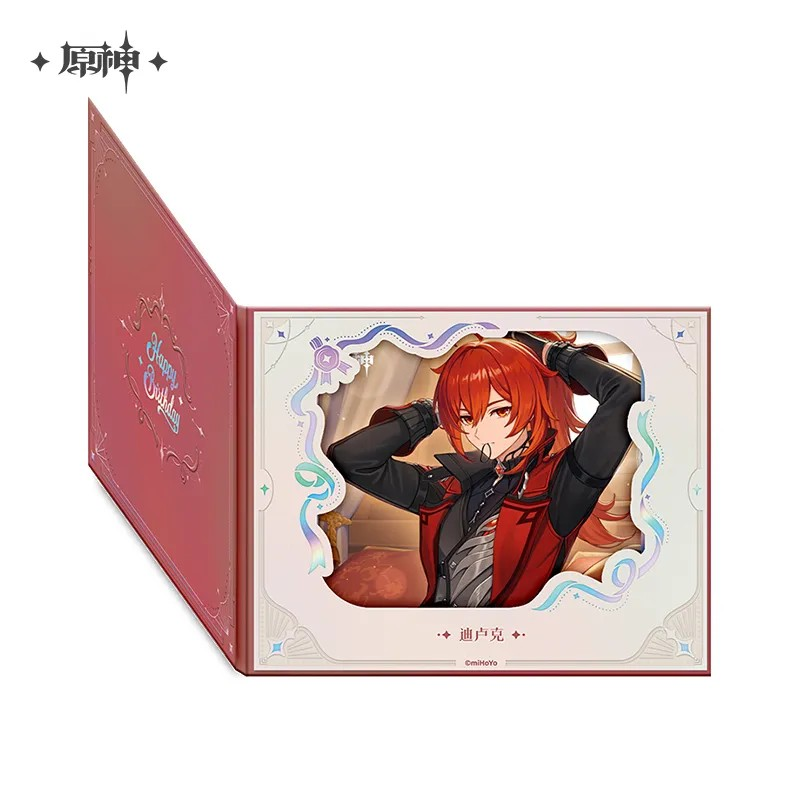 Pre-Order Genshin Impact - Day of Destiny Birthday Series Flip-Style Framed Shikishi 2025