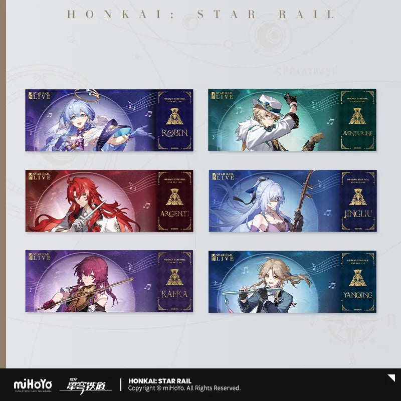 Honkai: Star Rail Live 2025/2024  Laser Ticket