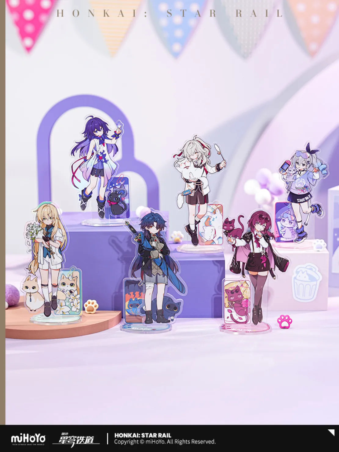 Honkai: Star Rail - Little Cat Series Acrylic Standee