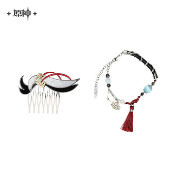 Pre-Order Genshin Impact - Shenhe Theme Impression Bracelet / Hairpin comb