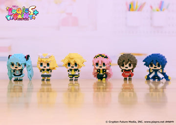 【Pre-Order】Hatsune Miku - Piapro Characters BuilDot Mascot Figure(6 Designs) (Blind Box)
