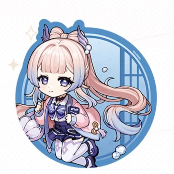 Genshin Impact - Outing Theme Series Chibi Characte Mouse Pad