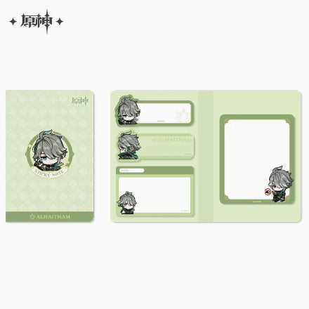 Genshin Impact Sumeru Character Chibi Notebook