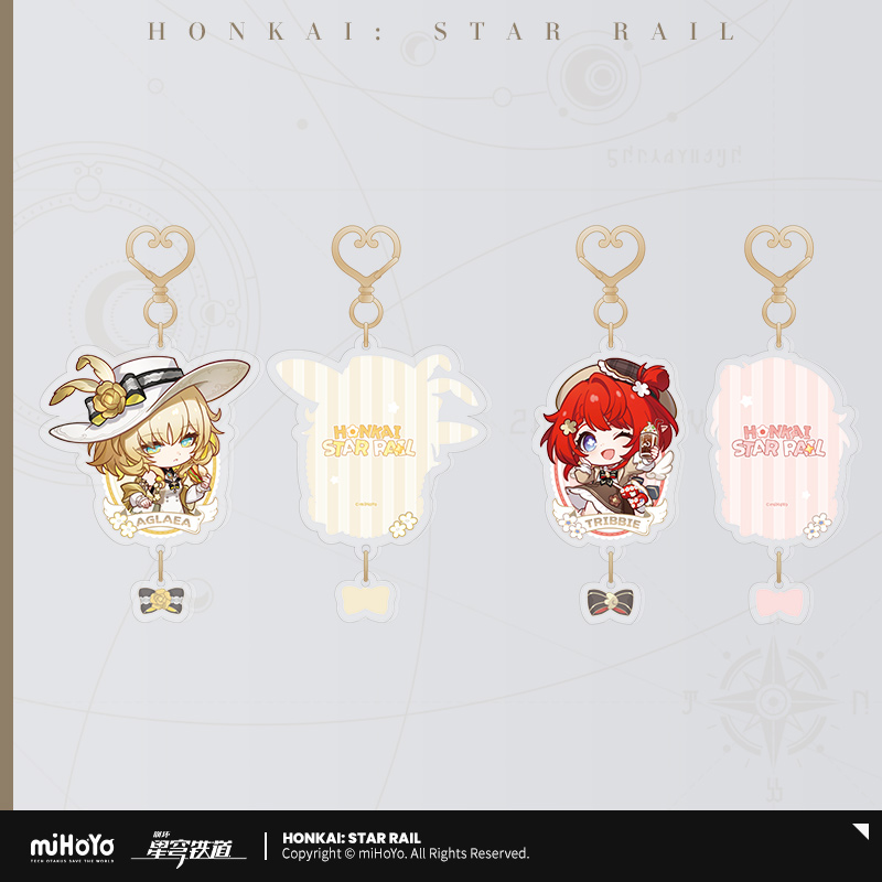 Pre-Order Honkai: Star Rail - Express Travel Series Chibi Acrylic Keychian