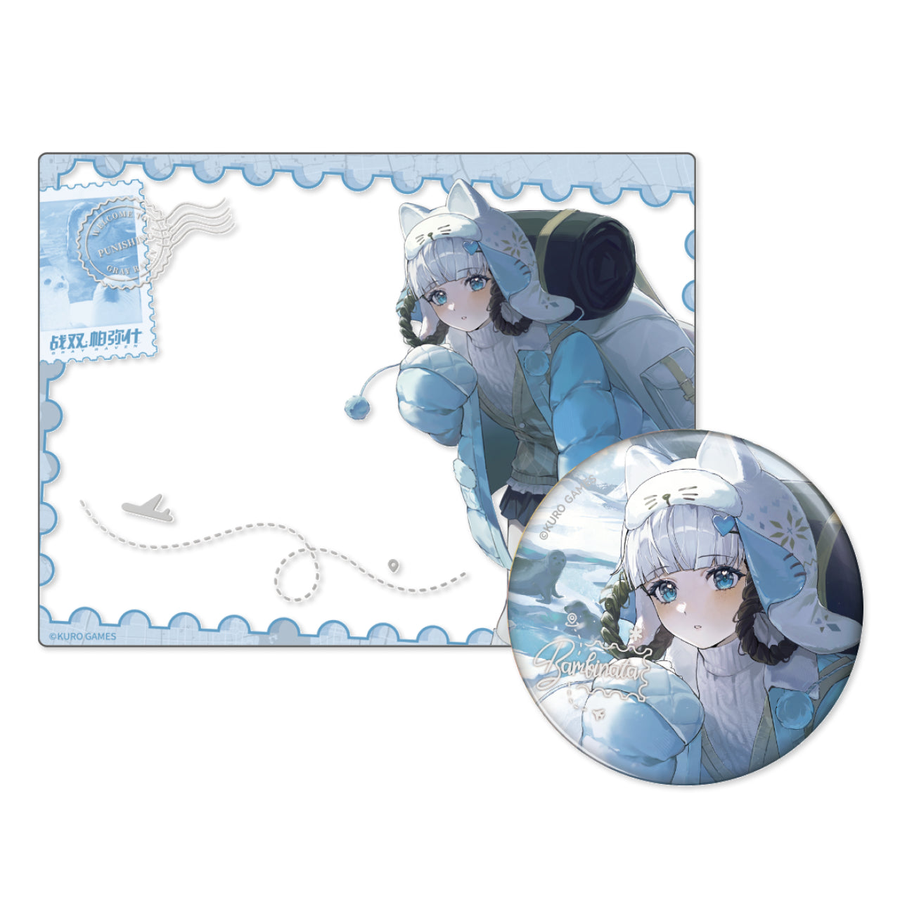 Pre-Order Punishing: Gray Raven - 6th Anniversary Echoes of Elsewhere Badge Transparent Card Set