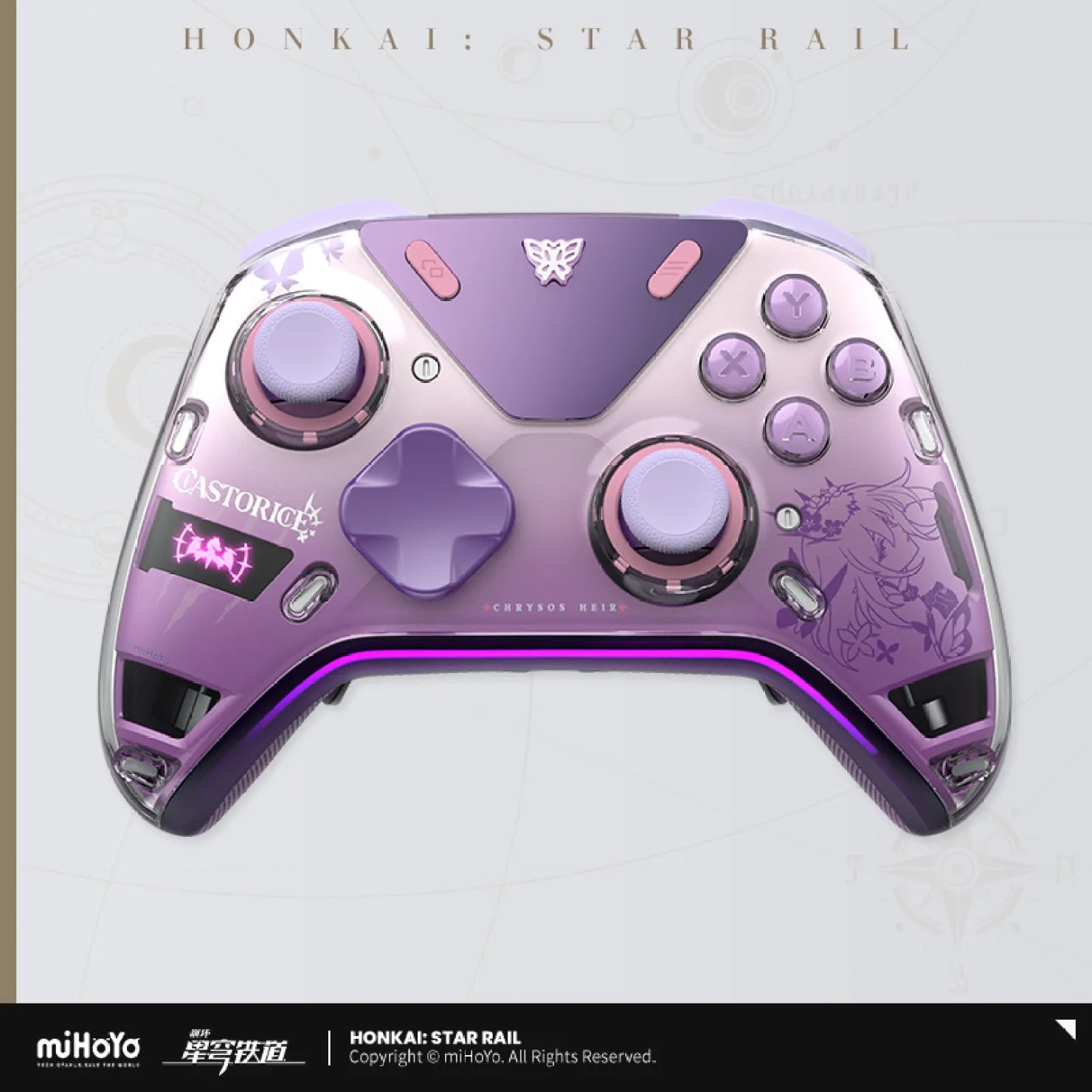 Pre-Order Honkai: Star Rail - Castorice Force Feedback Elite Game Controller