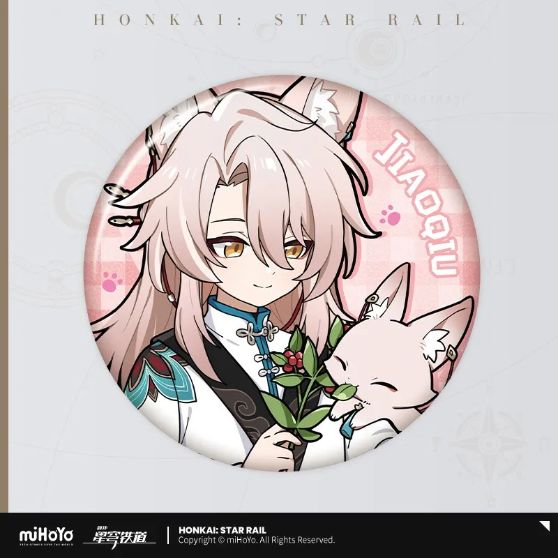Honkai: Star Rail - Little Cat Series Tinplate Badge