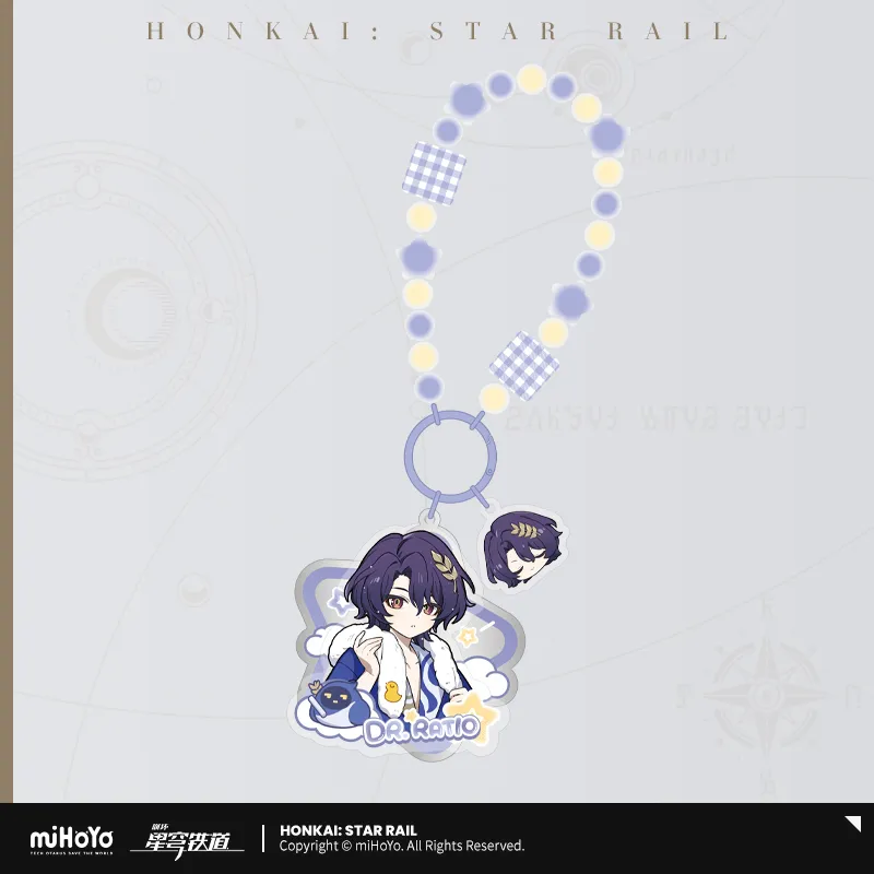 Pre-Order Honkai: Star Rail - Boys' Dormitory Series Acrylic Keychain