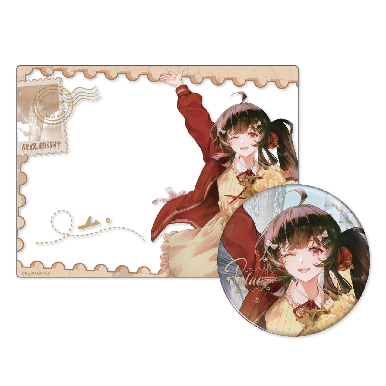 Pre-Order Punishing: Gray Raven - 6th Anniversary Echoes of Elsewhere Badge Transparent Card Set