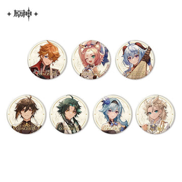 Genshin Concert 2023 Melodies of an Endless Journey Character Badges