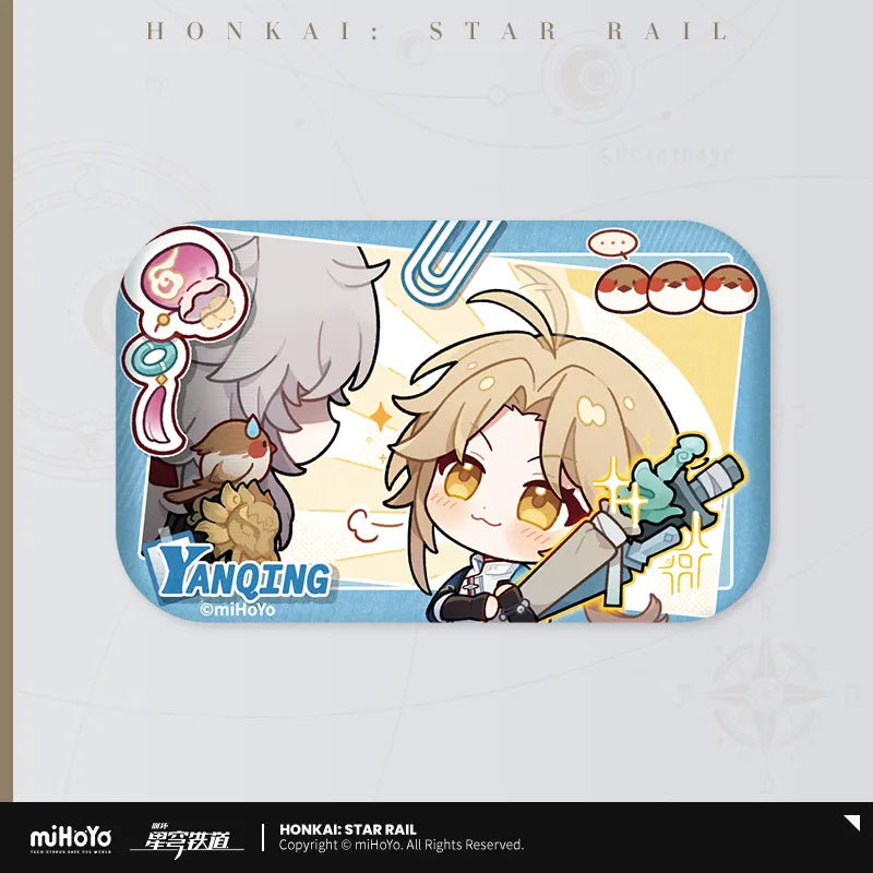 Pre-Order Honkai: Star Rail - Pom-Pom Photo Album Series Tinplate Badge