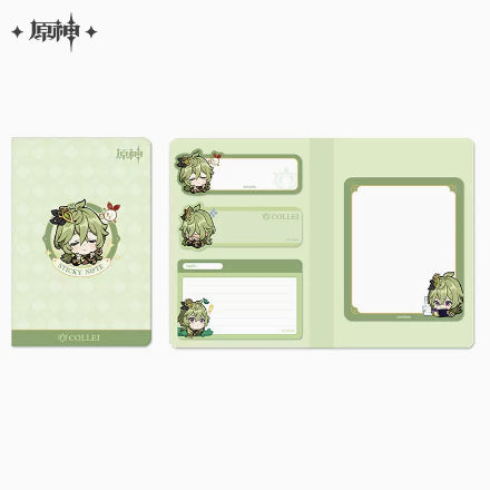 Genshin Impact Sumeru Character Chibi Notebook