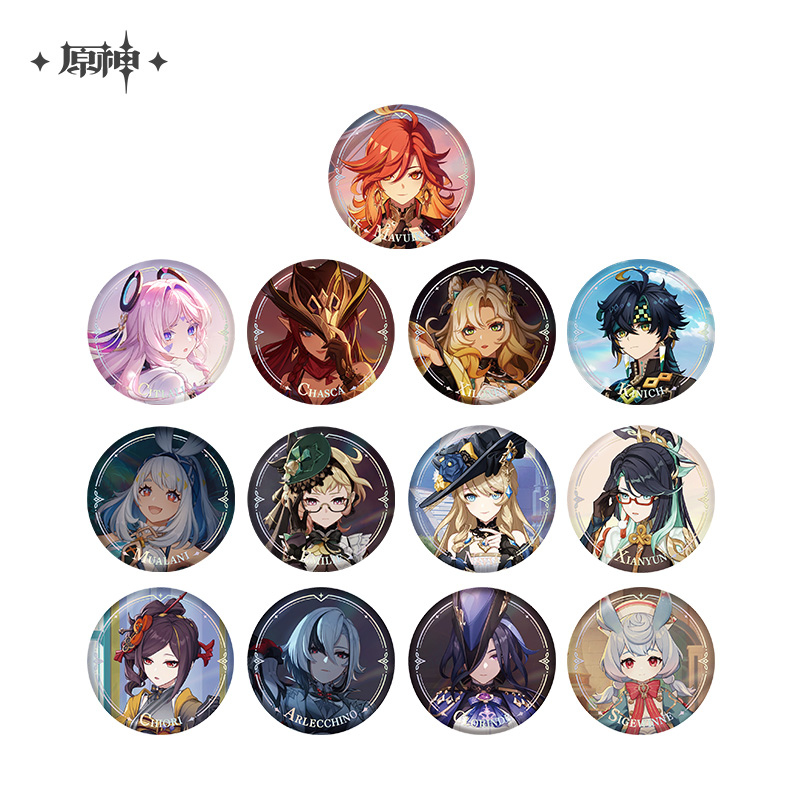 Genshin Impact - Character PV Badges