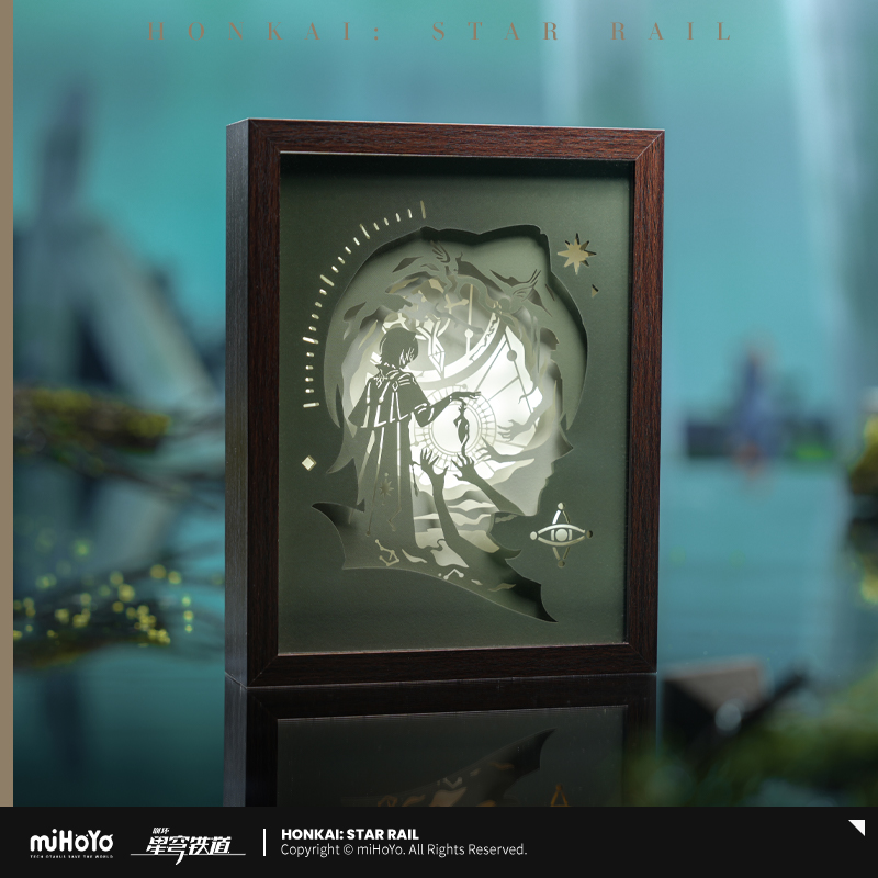 Pre-Order Honkai: Star Rail - Anaxa Thought Experiment Paper Carving Lamp