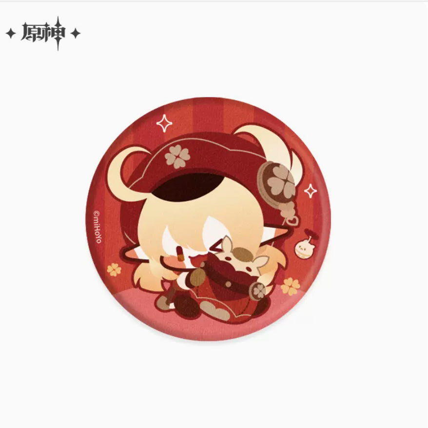 Genshin Impact - Fabric Chibi Badge