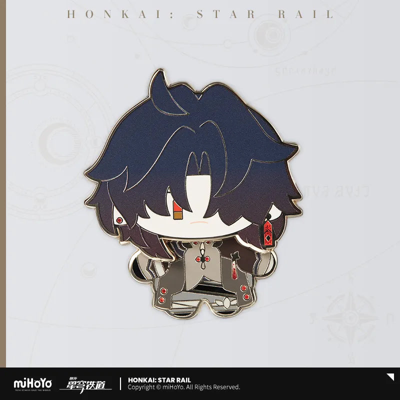 Pre-Order Honkai: Star Rail - Chibi Plushie Series Metal Badge