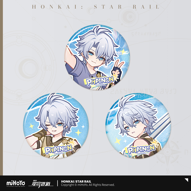Pre-Order Honkai: Star Rail - Stranger Seeking the Dawn Series Phainon Badge