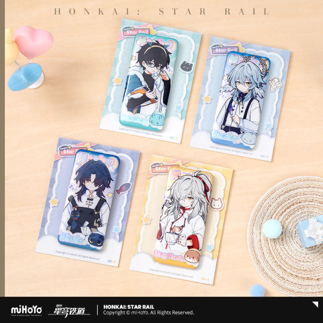 Pre-Order Honkai: Star Rail - Boys' Dormitory Series Tinplate Badge