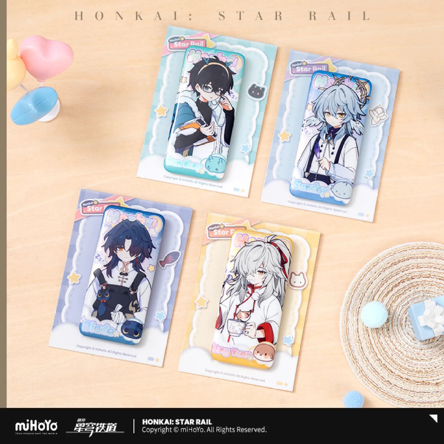 Pre-Order Honkai: Star Rail - Boys' Dormitory Series Tinplate Badge