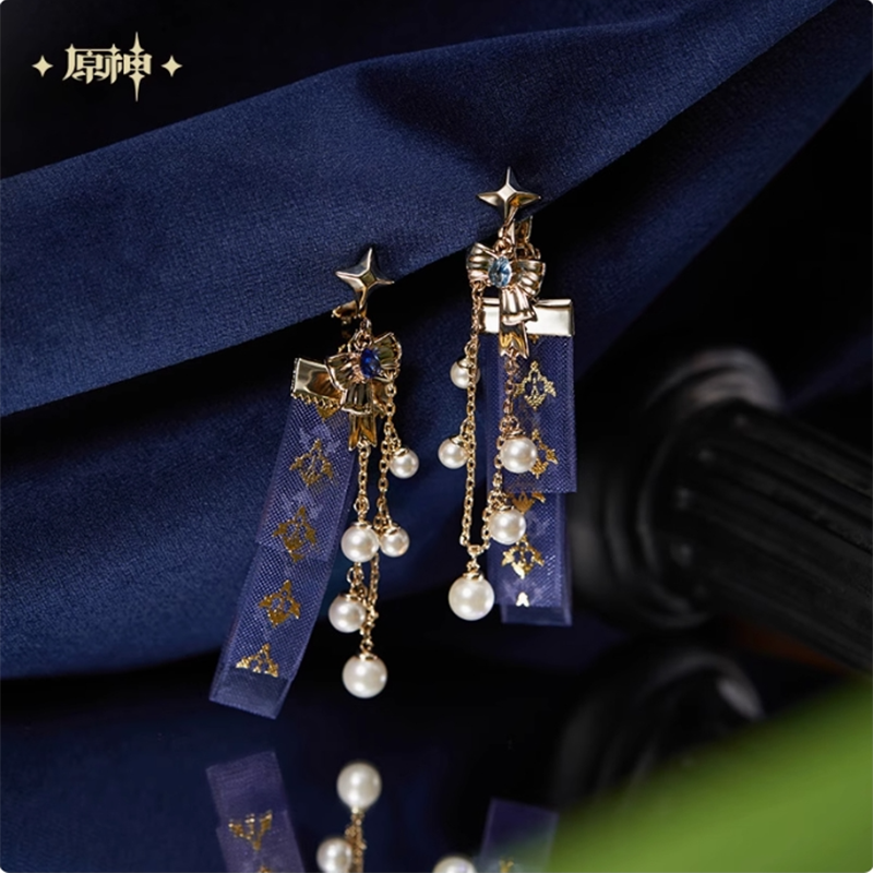 Pre-Order Genshin Impact -Furina Impression Earrings / Ear Cuffs