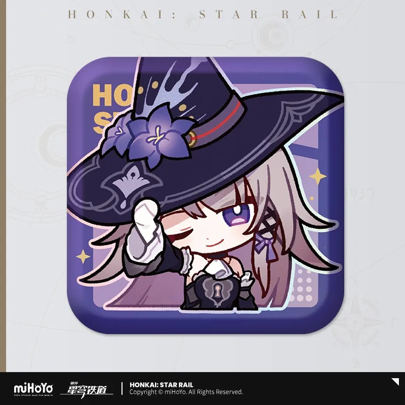 Honkai: Star Rail - Pom-Pom Gallery Square Badge