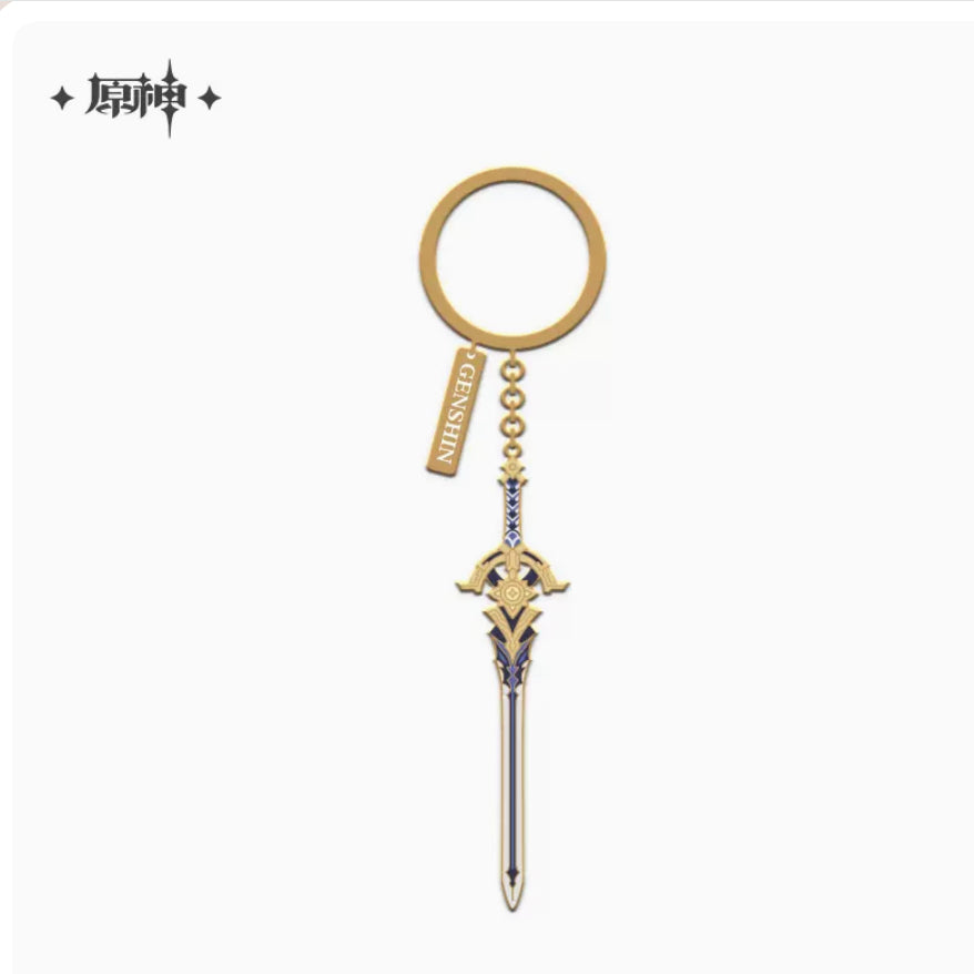 Genshin Impact Epitome Invocation Weapons Keychains