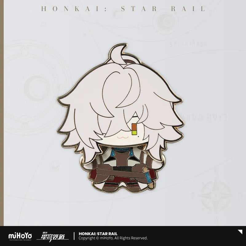 Pre-Order Honkai: Star Rail - Chibi Plushie Series Metal Badge