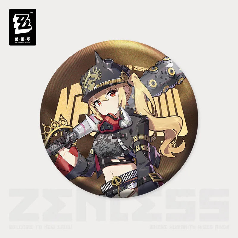Zenless Zone Zero - Standing Design Series Tinplate Badge: Sons of Calydon