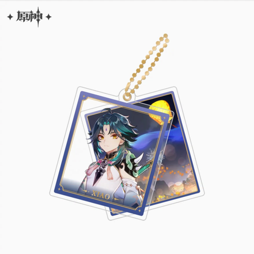 Genshin Impact Theme Double Piece Acrylic Keychain
