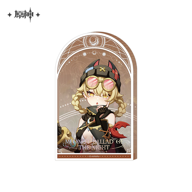 Pre-Order Genshin Impact -  Moonlit Ballad of the Night Series Thick Acrylic Blocks