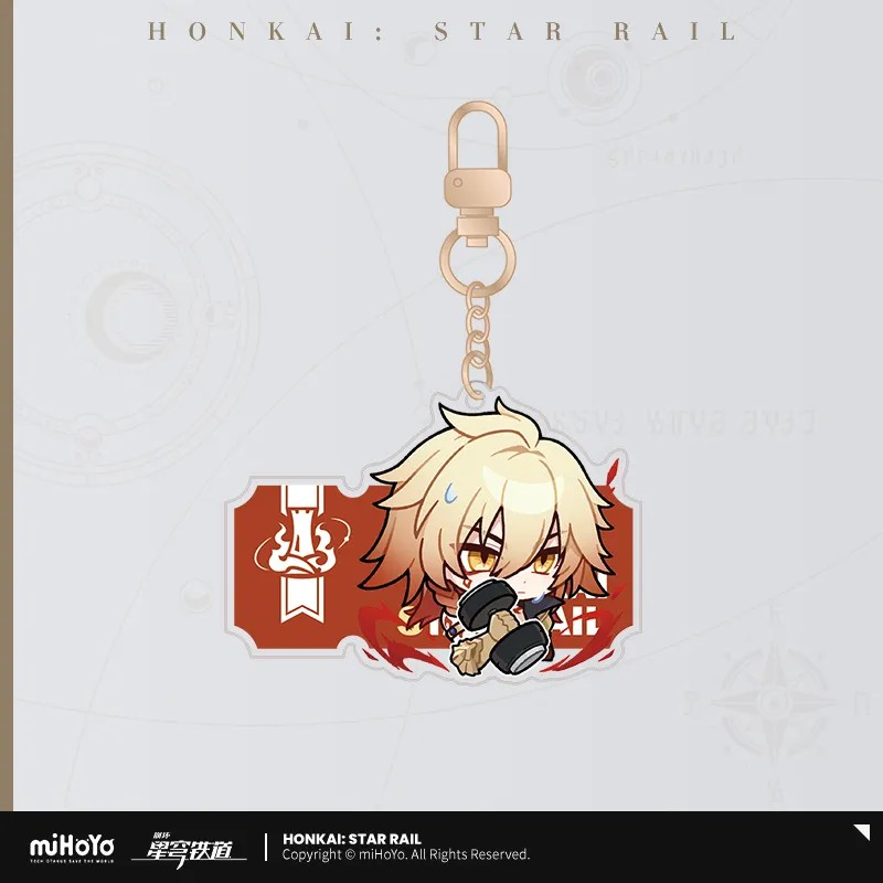 Honkai: Star Rail - Pom-Pom Gallery Acrylic Keychain