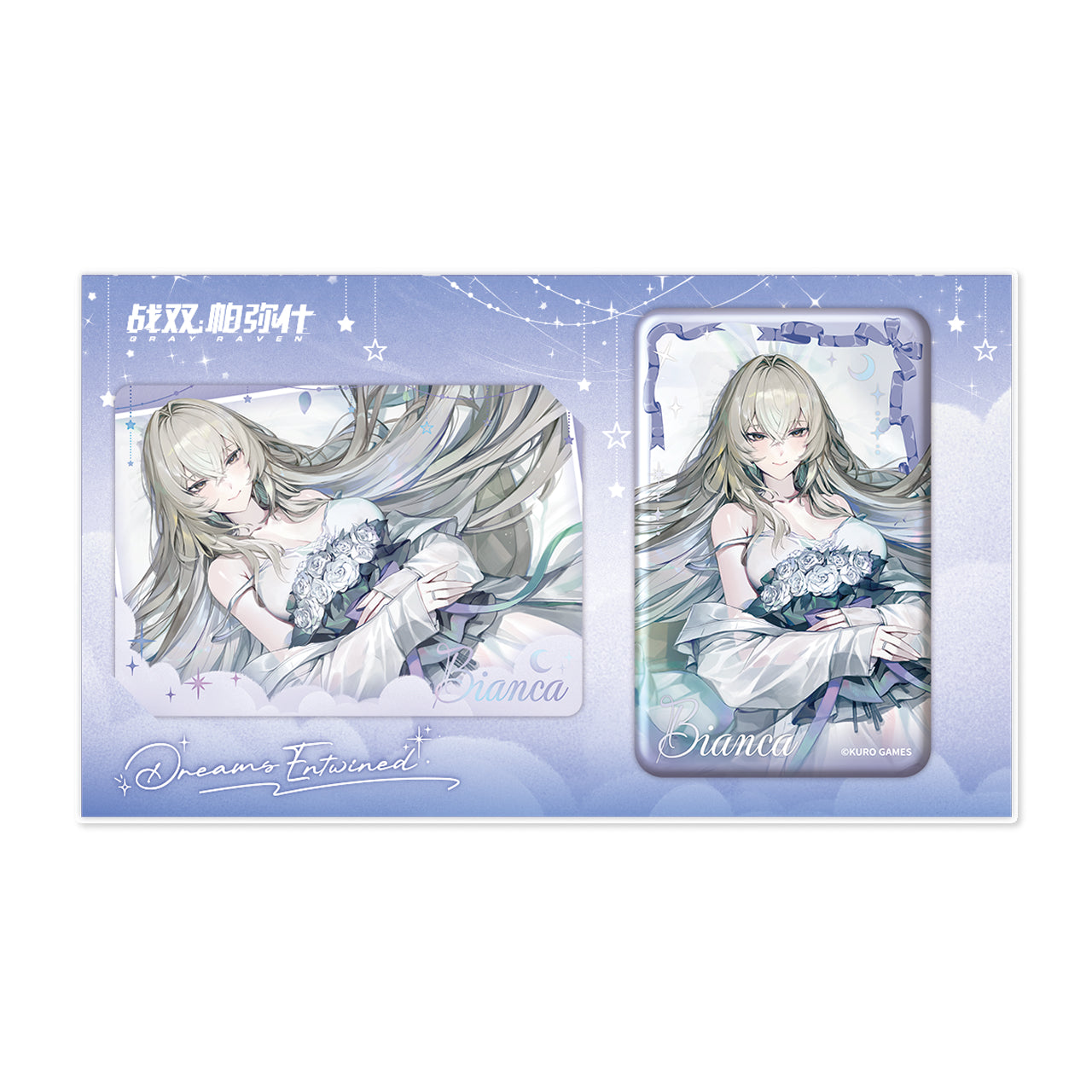 Pre-Order Punishing: Gray Raven - 6th Anniversary Dreams Entwined Badge Mini Card Set