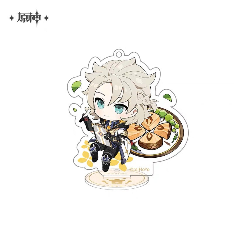 Genshin Impact Delicious Party Character Chibi Acrylic Standees