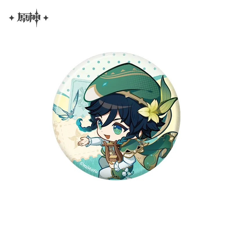 Genshin Impact - Teyvat Expo Series Chibi Badges