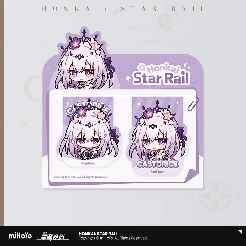 Honkai: Star Rail - Pom-Pom Gallery Soft Magnet Bookmark Set