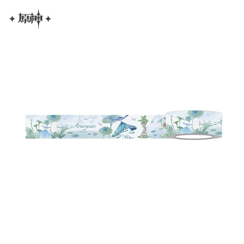 Genshin Impact Aranara Series Washi Tape
