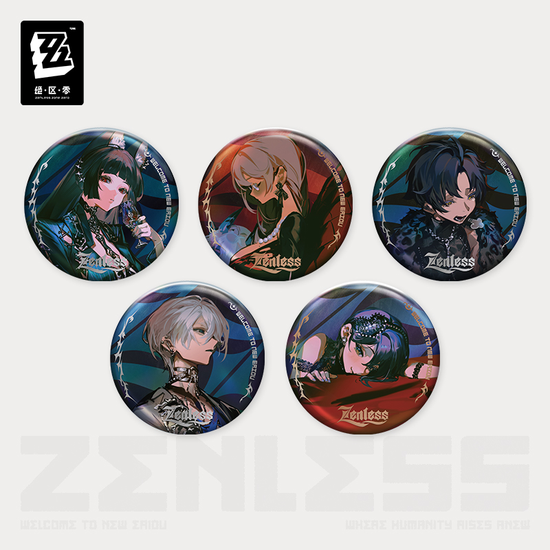 Pre-Order Zenless Zone Zero ¨C Resonance Frequency Series A Storm of Falling Stars: Badge/Laser Ticket/Collection Poster/Mousepad