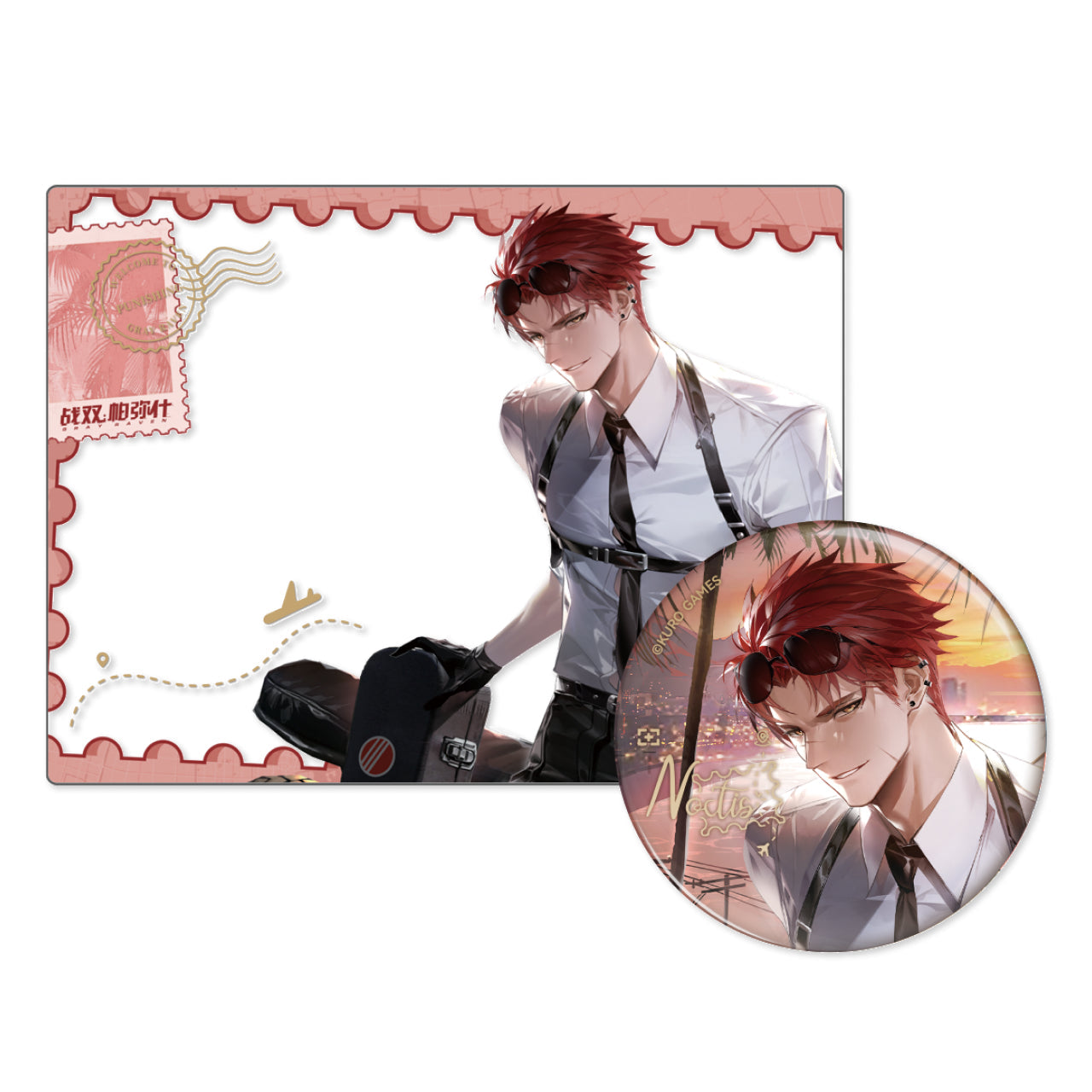 Pre-Order Punishing: Gray Raven - 6th Anniversary Echoes of Elsewhere Badge Transparent Card Set