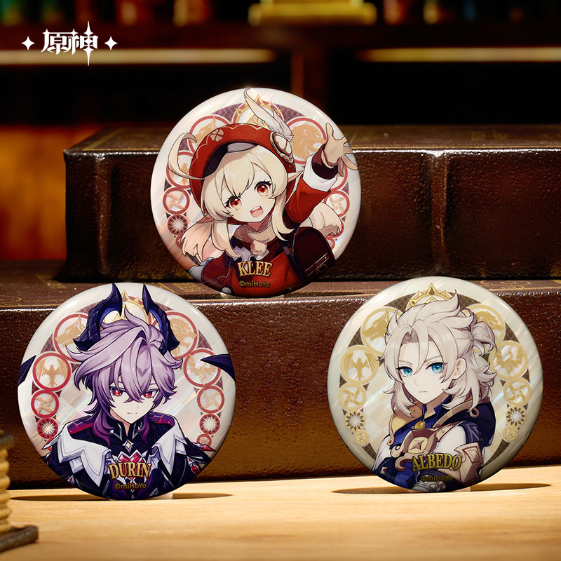 Pre-Order Genshin Impact - Mondstadt Character Badges
