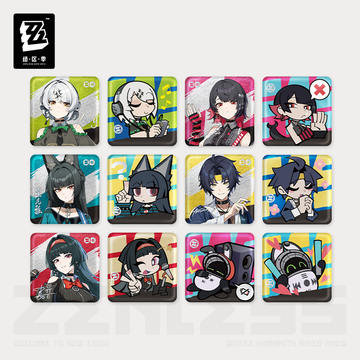 Pre-Order Zenless Zone Zero - Wonderland Sparkling Series Badge Blind Box