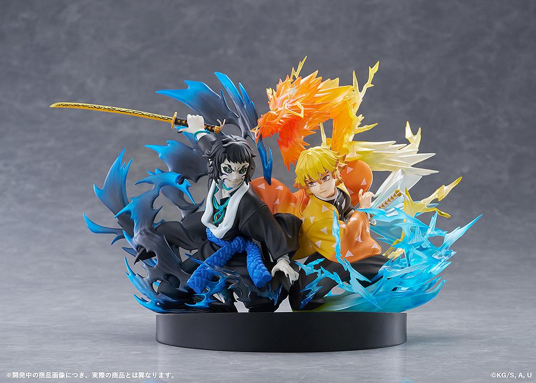 【Pre-Order】Kimetsu no Yaiba - Zenitsu Agatsuma & Kaigaku Non-Scale Figure