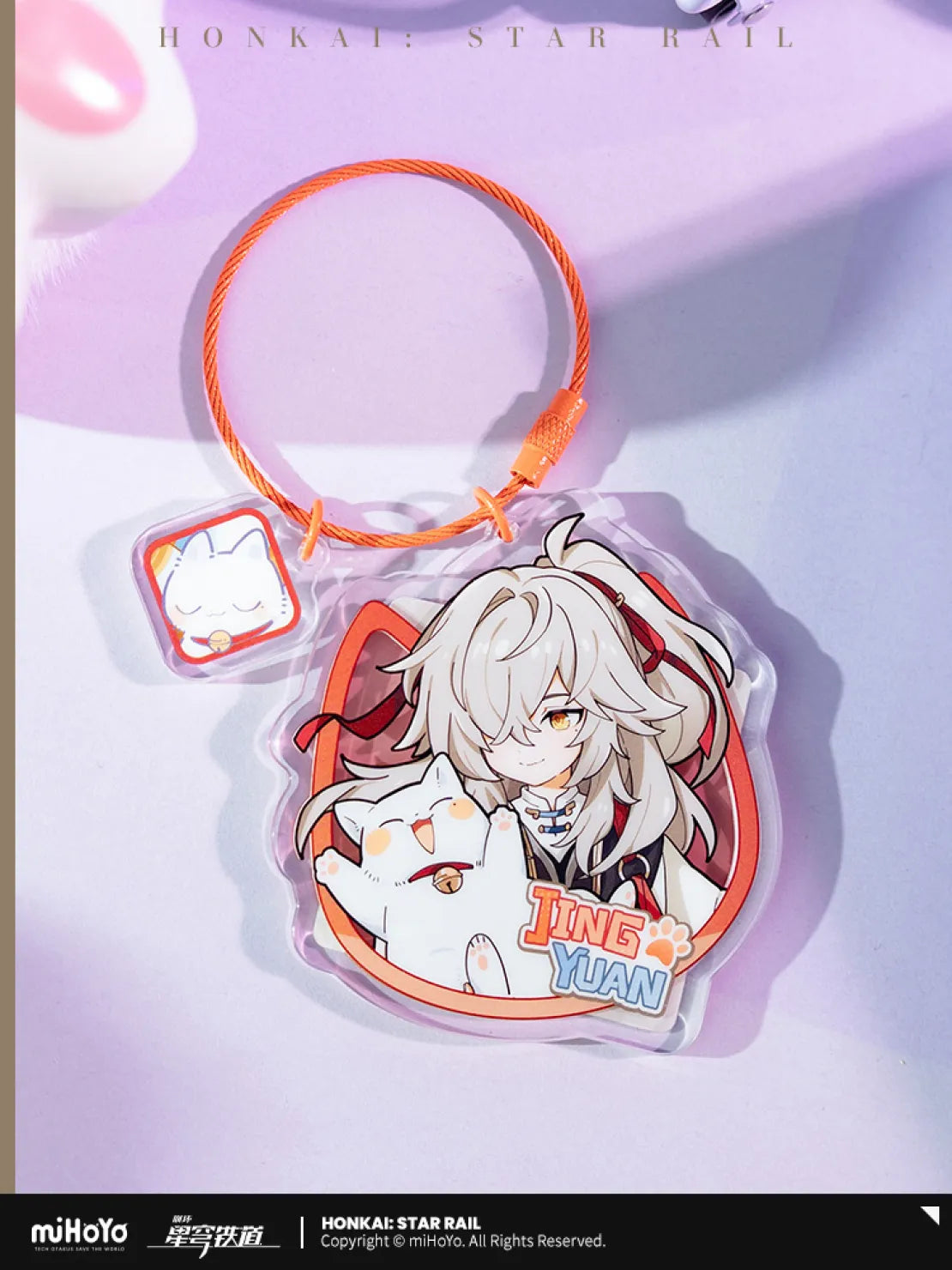 Honkai: Star Rail - Little Cat Series Acrylic Keychain