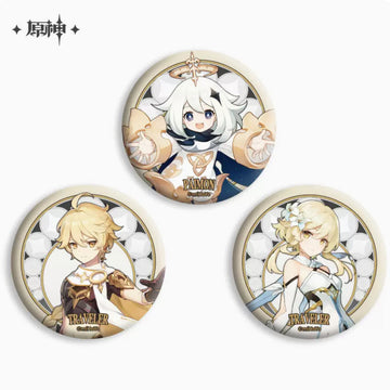 Genshin Impact Traveler Character Badges