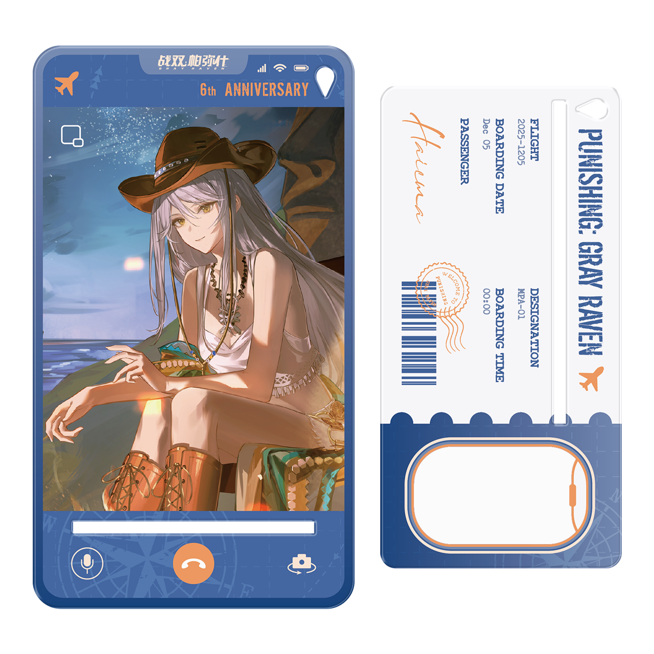 Pre-Order Punishing: Gray Raven - 6th Anniversary Echoes of Elsewhere Display Standee