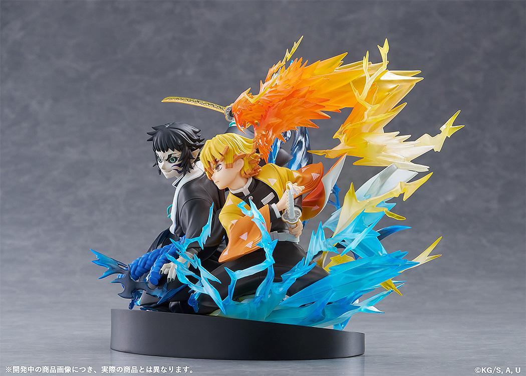 【Pre-Order】Kimetsu no Yaiba - Zenitsu Agatsuma & Kaigaku Non-Scale Figure