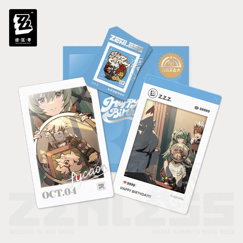 Pre-Order Zenless Zone Zero - HB2U Series Happy Birthday Commemorative Set Vol.1